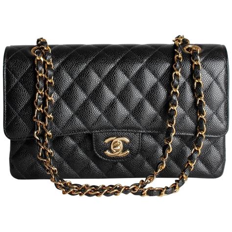 chanel classic caviar medium price